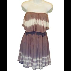 Raya beachwear tie die sleeveless dress